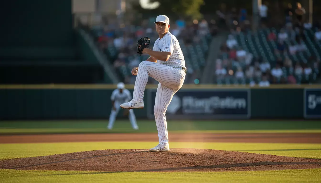 Inning weddenschappen en first five innings – honkballer op het veld tijdens een inning