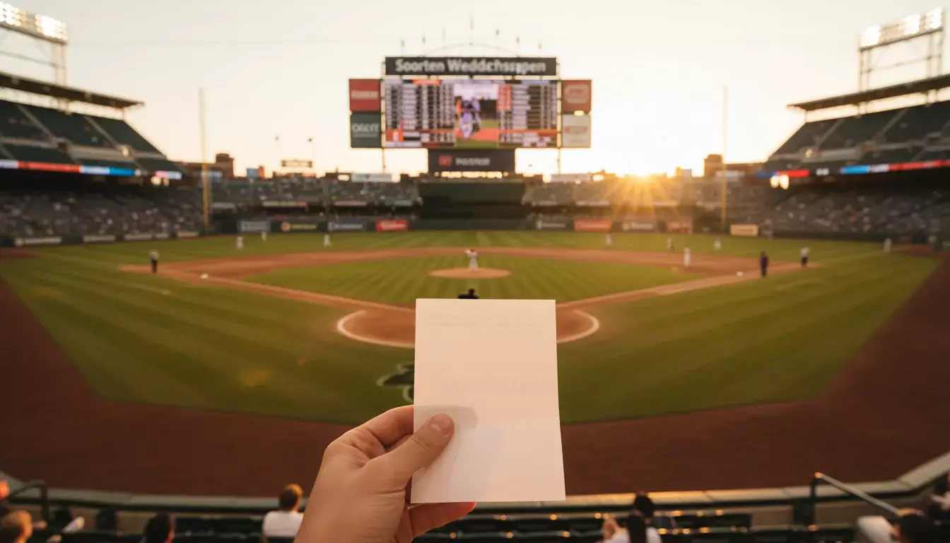 Soorten honkbal weddenschappen – overzicht van moneyline, run line en over/under